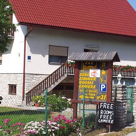 Отель Plitvice House Milan Езерца Экстерьер фото
