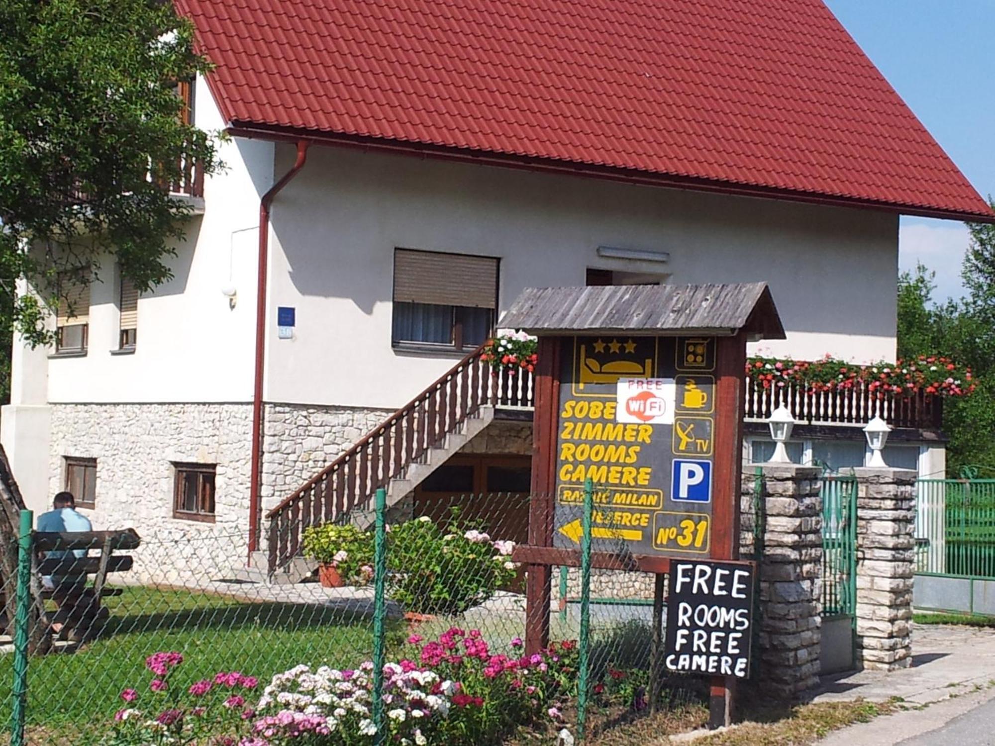 Отель Plitvice House Milan Езерца Экстерьер фото